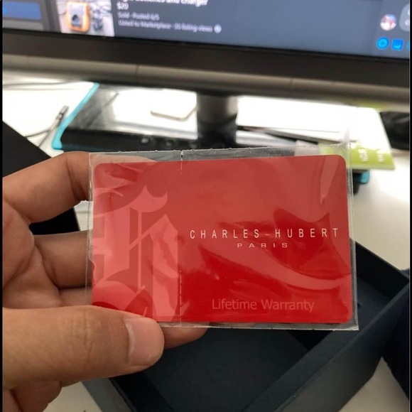 Charles Hubert Paris Watch Diamond Bezel NEW - Picture 4 of 5